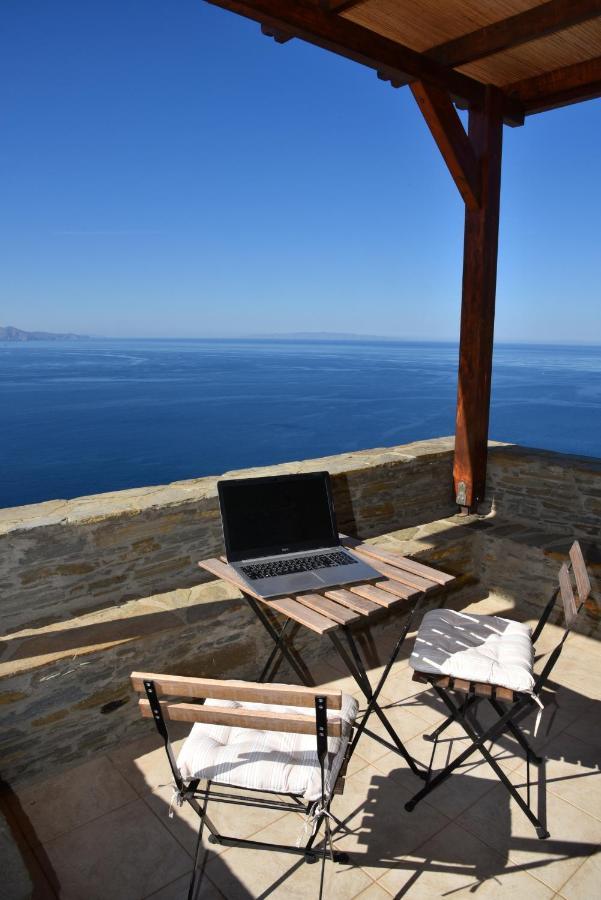 Andros Escape Condos Korthio Exterior foto