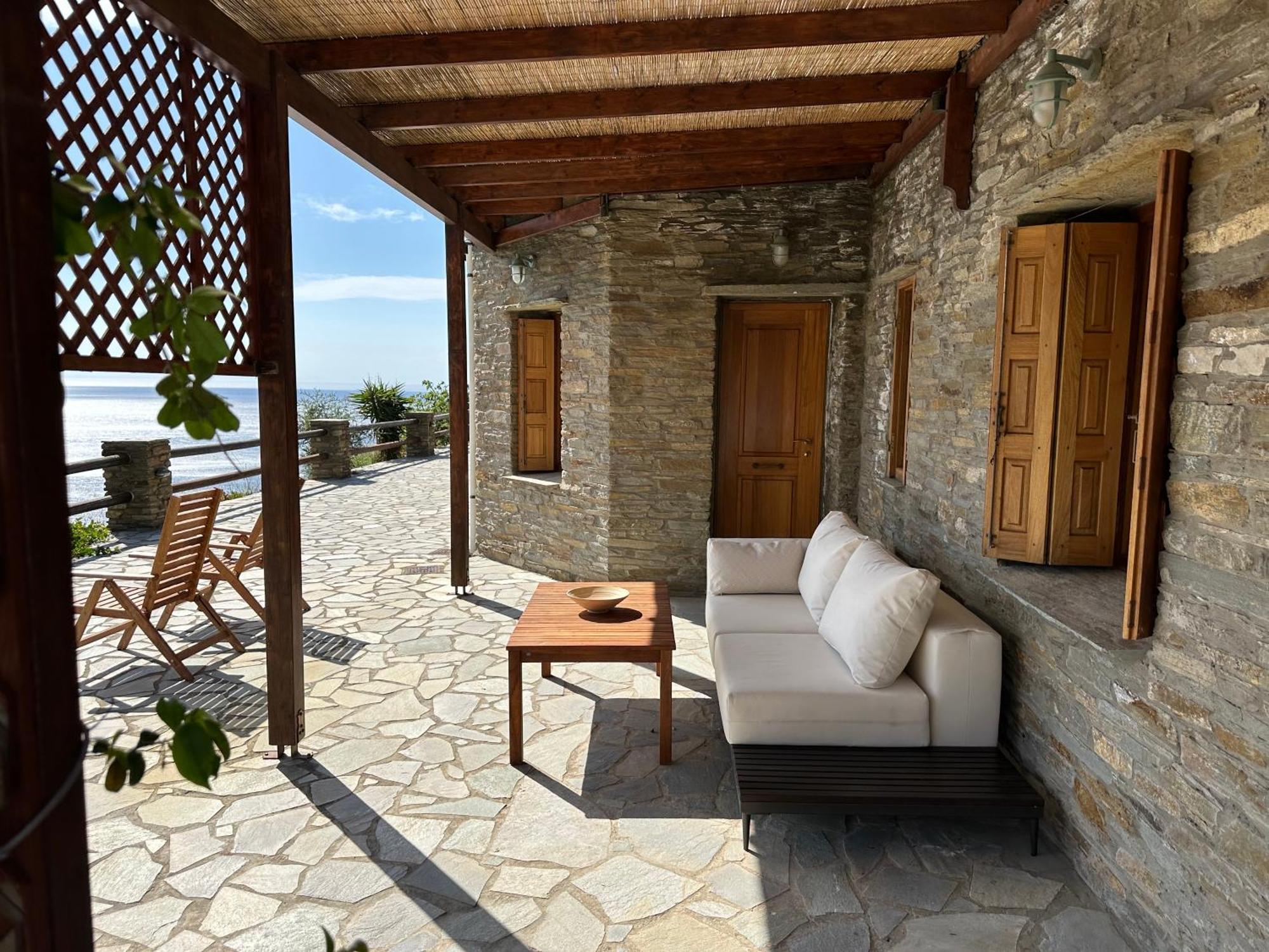 Andros Escape Condos Korthio Exterior foto